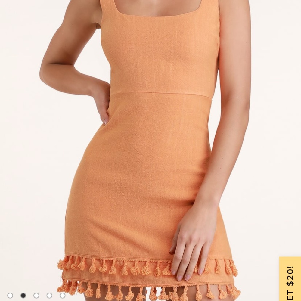 Lulus Orange dress